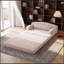 Causeuse pliable en velours côtelé avec coussin moelleux-133086486