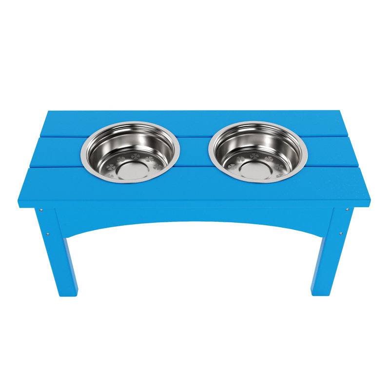 Mangeoire double Hadburg, Bleu pacifique