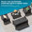 Myrtlene 4-Person Outdoor Seating Group with Cushions -584570445