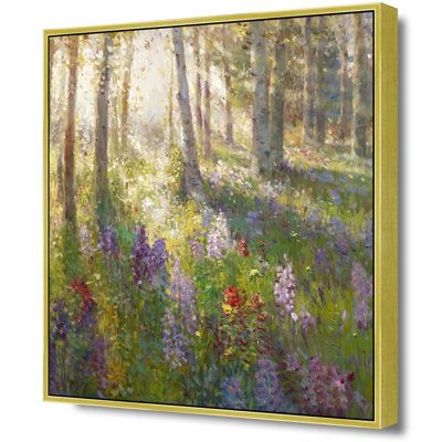 Twilight Among The Lupines Print
