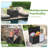 100 Gallon Resin Outdoor Storage Box Waterproof Deck Box w/ Lockable Lid & Wheels-116269383