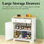 Armoire de salon, armoire de rangement durable, armoire de plancher de vestibule, buffet-125535150