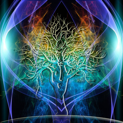 Tree Aura - impression sur toile tendue