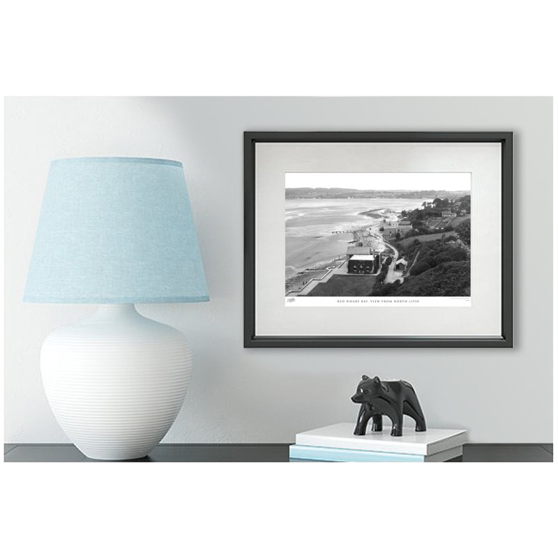 Red Wharf Bay, View From North C1950 by Francis Frith - Single Picture Frame Print, 40cm H x 50cm W x 2.3cm D