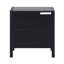 60.96cm W Solid + Manufactured Wood Bedside Table-1066403360