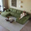 Canapé modulaire 135 po avec repose-pieds Cloud