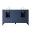 Ensemble de meuble-lavabo double 60 po Gela
