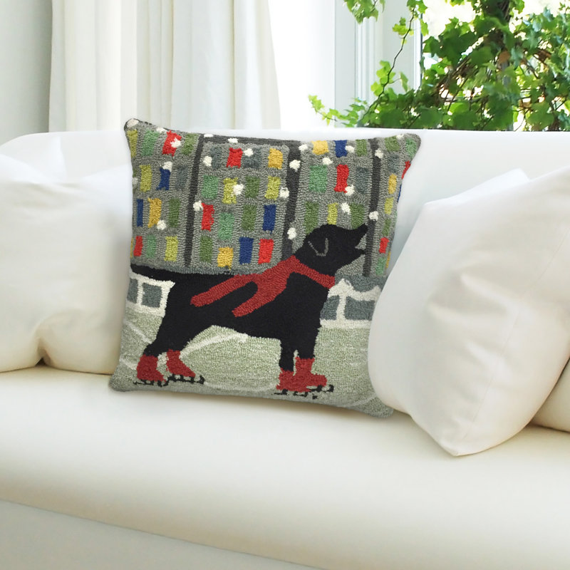 Outdoor Throw Pillow, Red