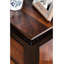 Table de chevet acacia noyer 1pc seulement