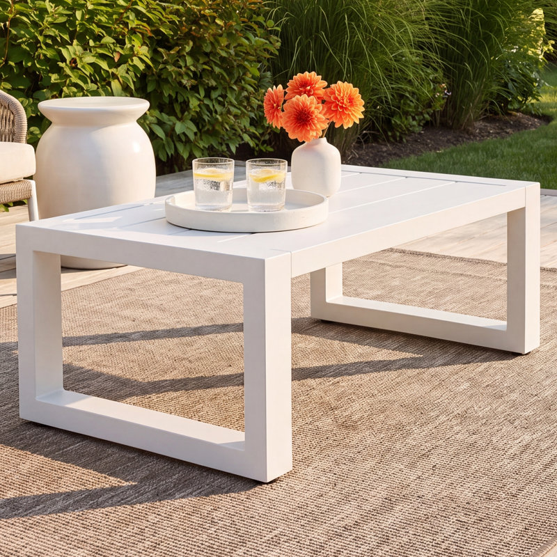 Camela Aluminum Coffee Table
