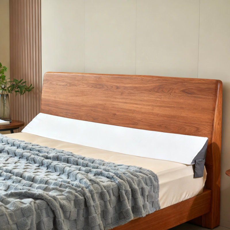Bed Wedge Pillow Headboard Gap Filler For Mattress Between Bedside or Wall, Full 54", Normal 6" x 8"