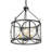 3 - Light Dimmable Drum Chandelier