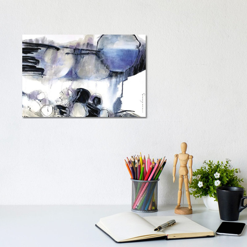 Blue Moon by Soo Beng Lim - Wrapped Canvas Gallery-Wrapped Canvas Giclée, 20.32 cm H x 30.48 cm W