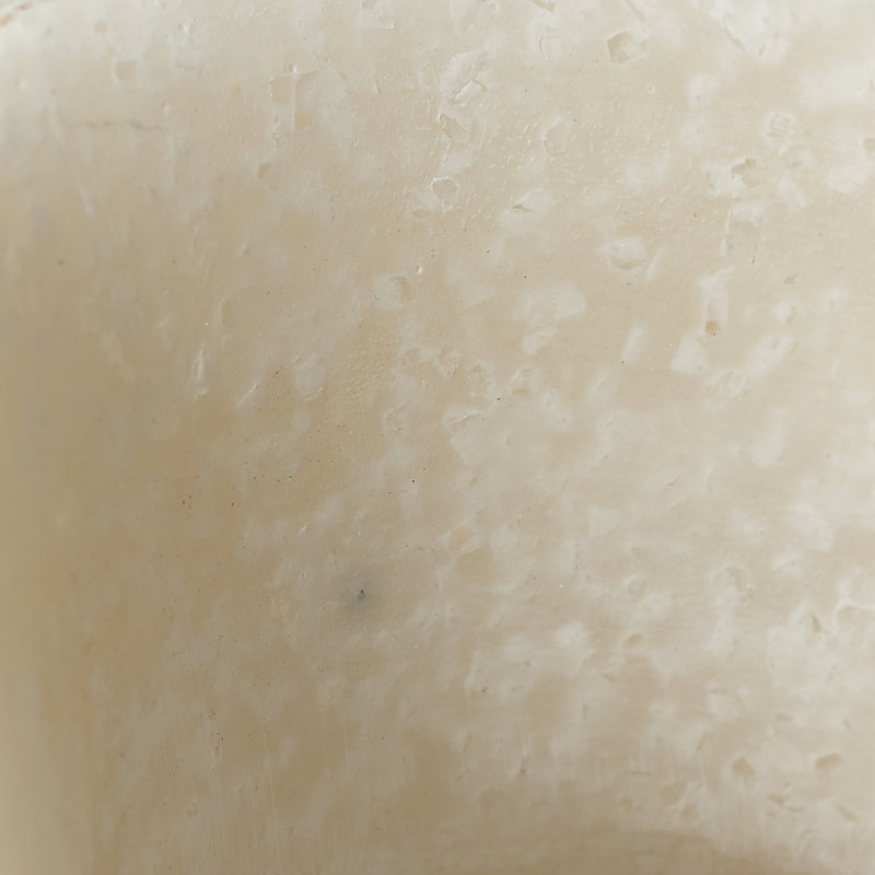 Sculpture ruban sphère en résine, Blanc mat