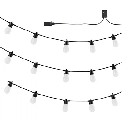 Guirlande de 50 lumières RVB pour l'extérieur