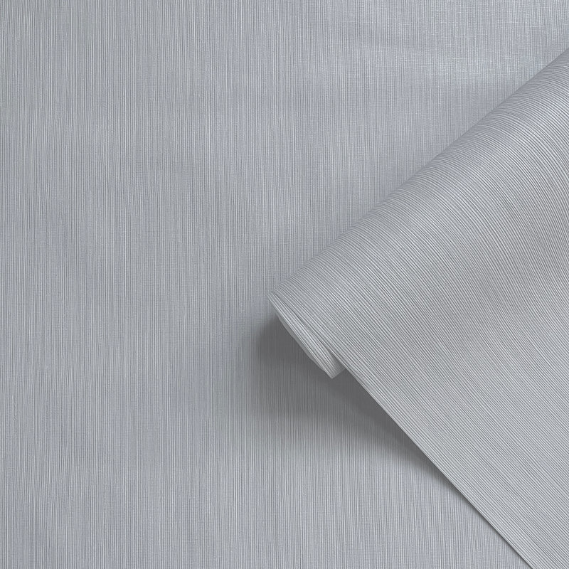 Wall Textures Collection Vertical Streak Wallpaper Roll, Grey