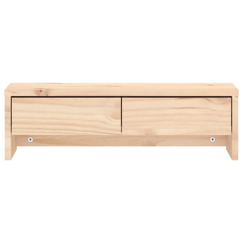 Lacandis Wood Monitor Stand, 15cm H x 50cm W x 27cm D, Wood