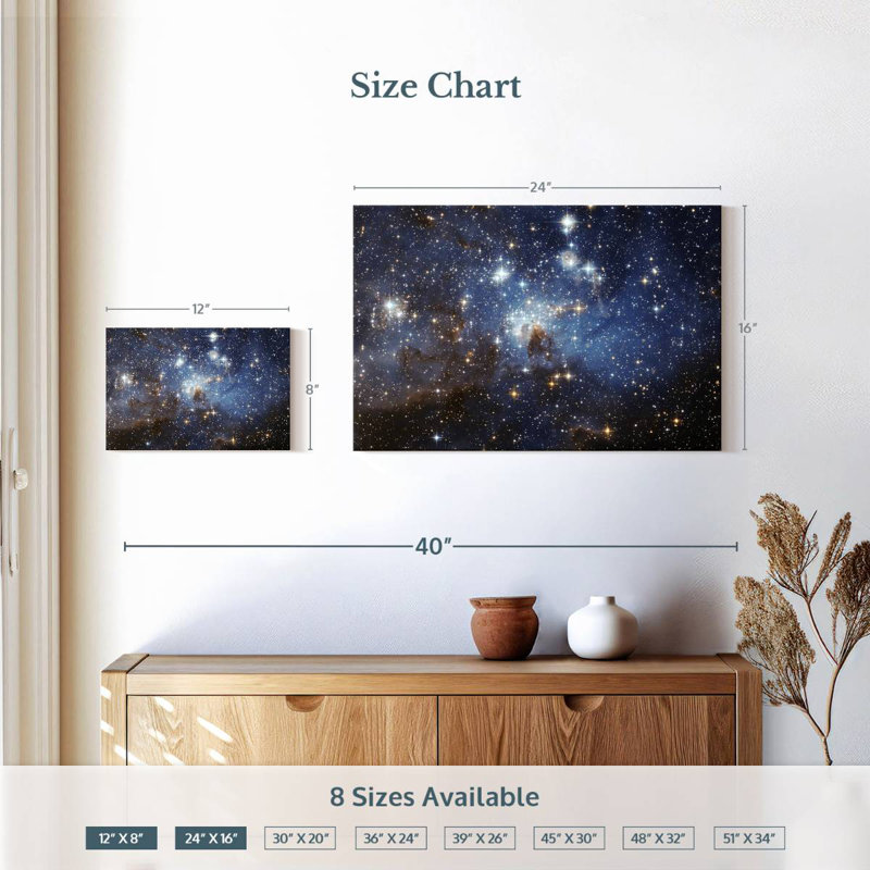 Oberle The Star Platoon, 16" H x 24" W