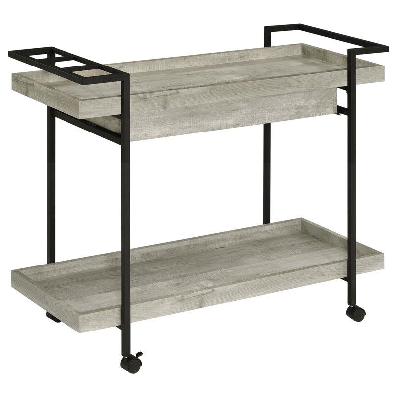Perreira Metal Bar Cart