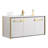 48'' Single Bathroom Vanity with Vitreous China Top-289511492-289511493