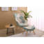 Fauteuil d'appoint avec repose-pieds Taralee