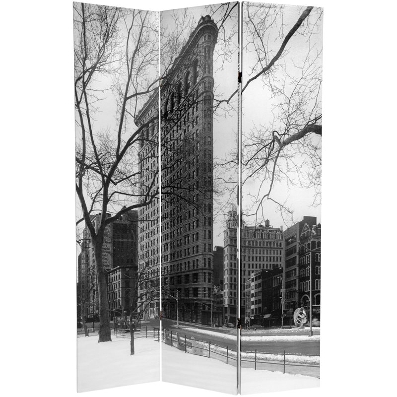 Cloison New York Skyscrapers, Immeuble plat en fer