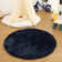 Kamry Faux Fur Abstract Indoor Rug