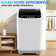 Portable Washing Machine 17.8Lbs Large Capacity 2.4 Cu.Ft Portable Washer Machine With 10 Programs And 8 Water Levels Selections Mini Washing Machine For Apartment, Home, Dorms, Rv