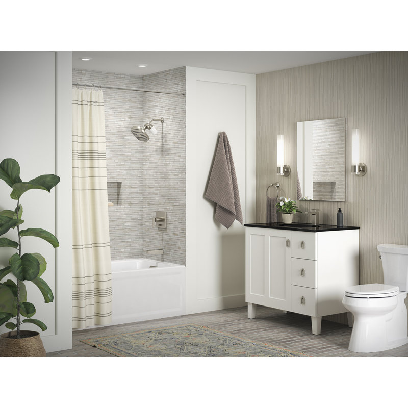 Honesty Rite-Temp(R) Valve Trim With Lever Handle, Vibrant Brushed Nickel