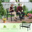 Metal Park Bench