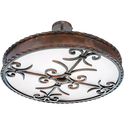 Caspian 4 - Light Semi Flush Mount