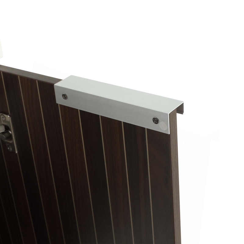 Armoire de salle de bain avec lavabo en résine, portes à fermeture douce, conception à fixation flottante
