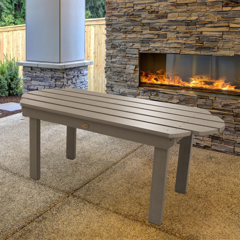Anette Outdoor Coffee Table , 45'' in. W 19'' in. D, Woodland Brown