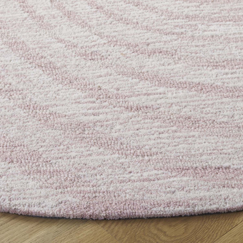 Novelty 201 80% Wool; 20% Cotton Spiral Rug, Round 5'