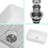 32" Rectangular Ceramic Washbasin - Stain White For Kitchen Basin White, To Damage And Discoloration