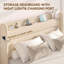 Structure de lit Latitude Run® avec station de charge, ports USB Type-C et lumière DEL-892879938-892879950