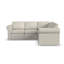 Canapé modulaire en coin rembourré en L 5 pièces Lockheart-126757378