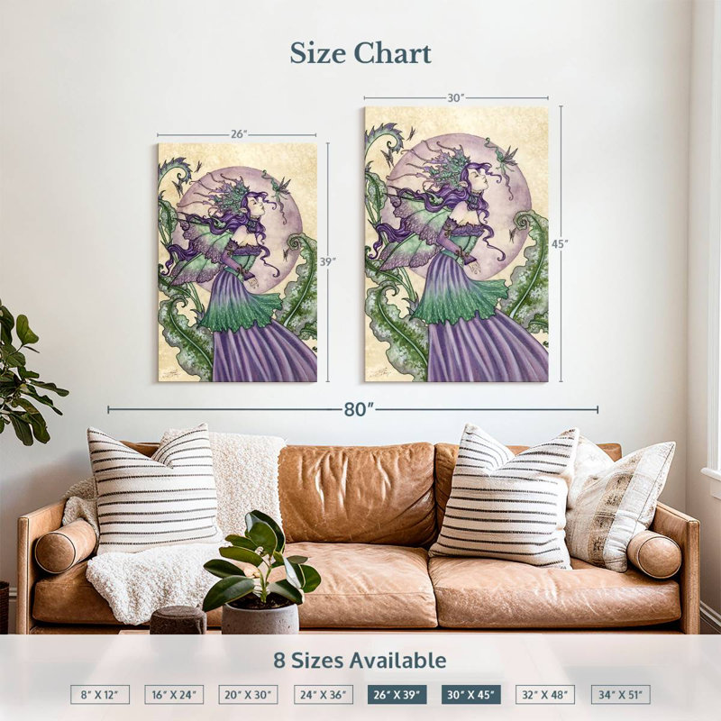 Kelan Pixie Gossip, 39" H x 26" W