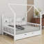 Lits pleine grandeur avec lit gigogne et tablettes de rangement, lit pour enfant avec tablette