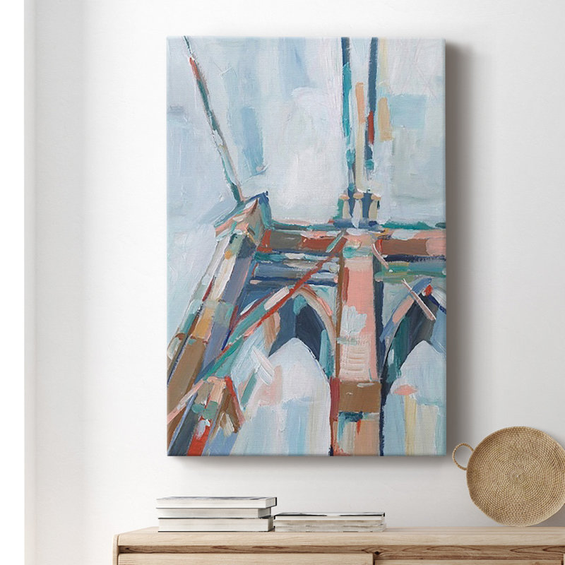 «Big City Colors I» sur toile, H 36 po x l 24 po x P 1 po