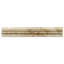 12 in. L x 2 in. W Marble Chair Rail Tile Trim