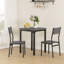 HOMCOM 3 Pieces Modern Dining Table Set for 2-115827255