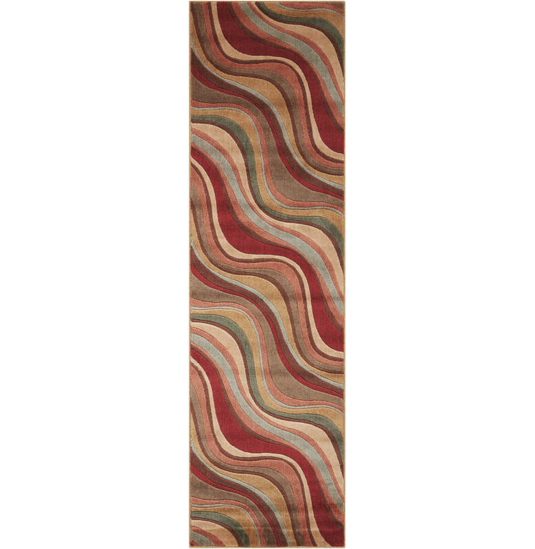 Yuzo Abstract Indoor Rug, Runner 2'3" x 8'