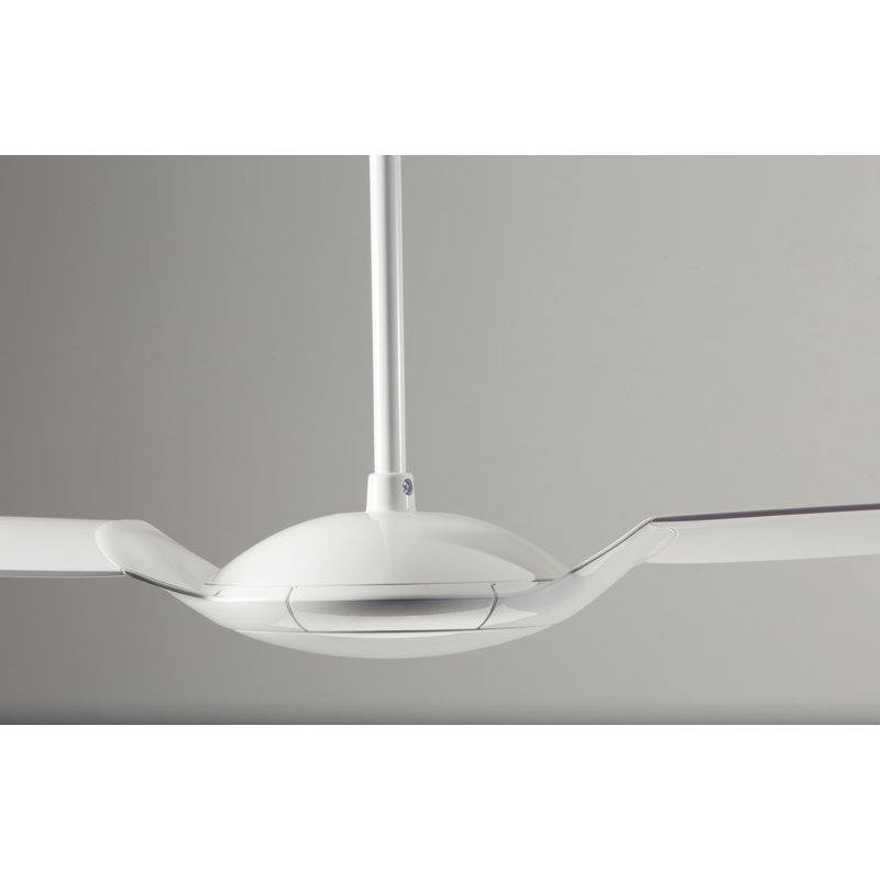 IC Air 56'' Ceiling Fan, Remote Control, White, Gloss White