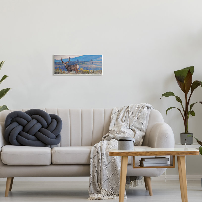 Art mural de Stupell Industries, paysage de montagnes, par David Graham-au-891