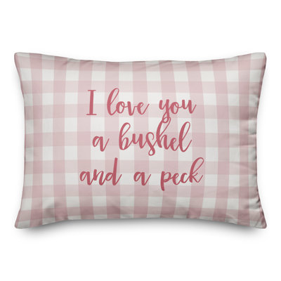 Plaid Throw Pillow