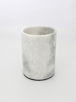 Marble Wine Chiller, White