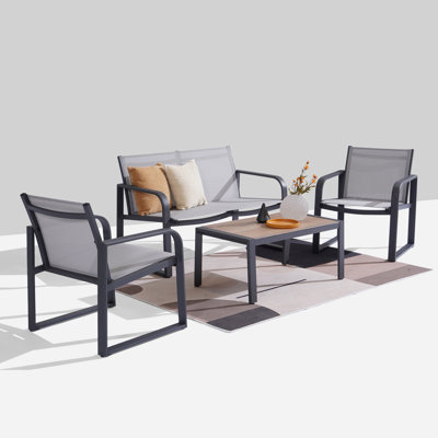 Deelip 4 - Person Patio Conversation Set