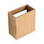 Meuble-lavabo mural 18,5 po avec lavabo en résine, porte simple à fermeture douce, bois naturel, motif 3D élégant pour la décoration de porte