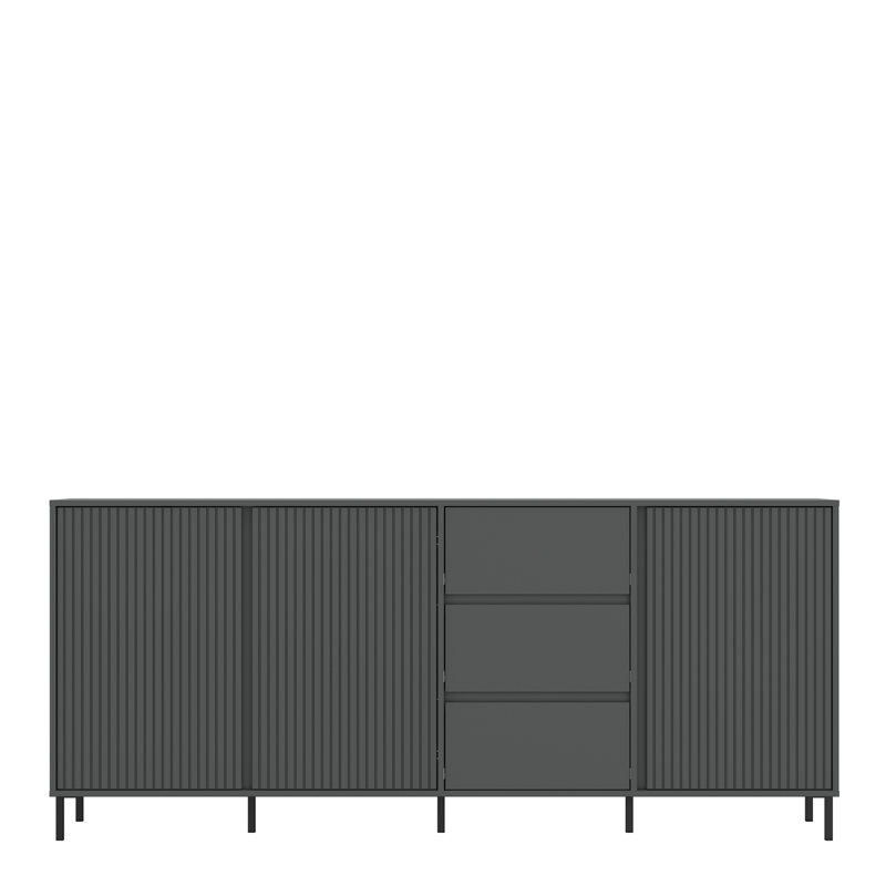 Berislava 212cm Sideboard, Anthracite